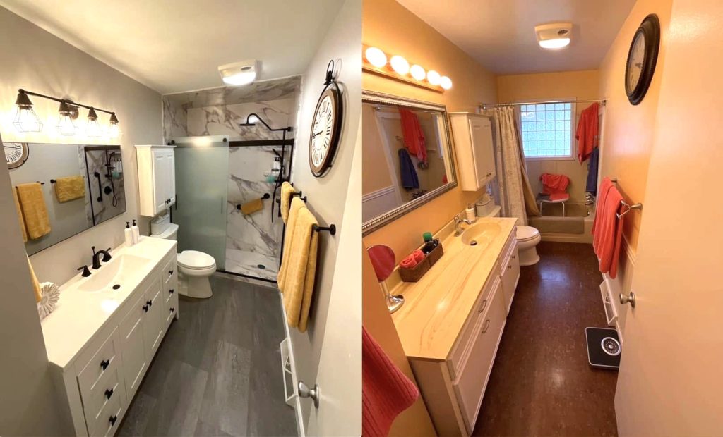 Bathroom Remodels.